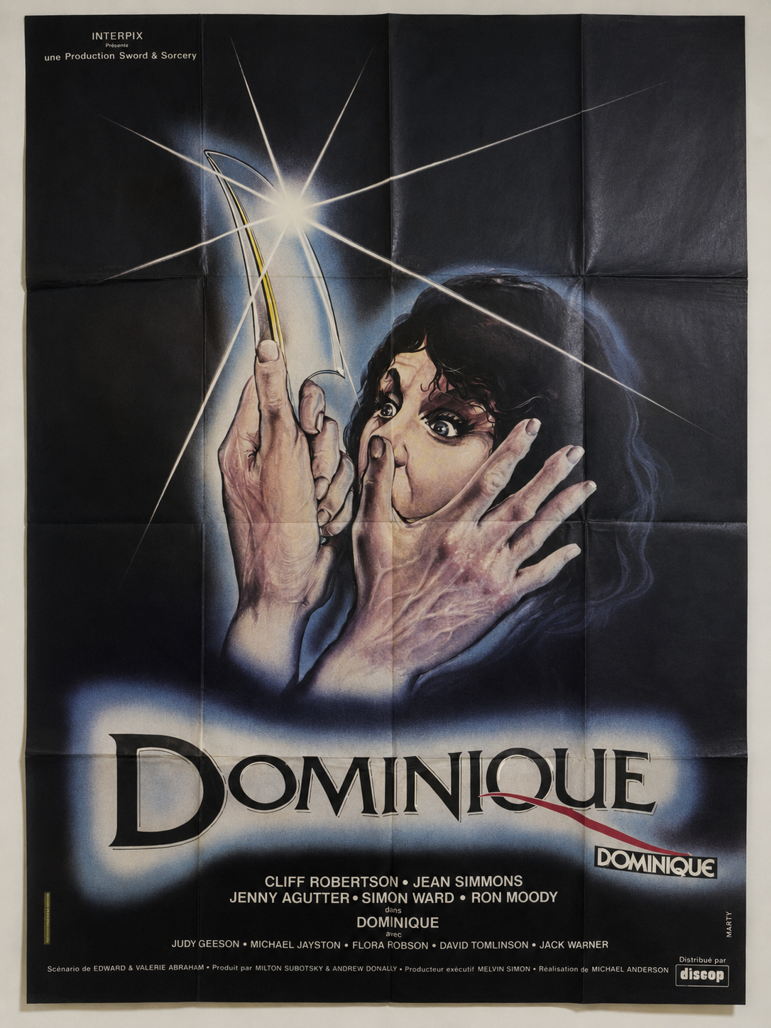 Dominique — Affiche de cinéma vintage