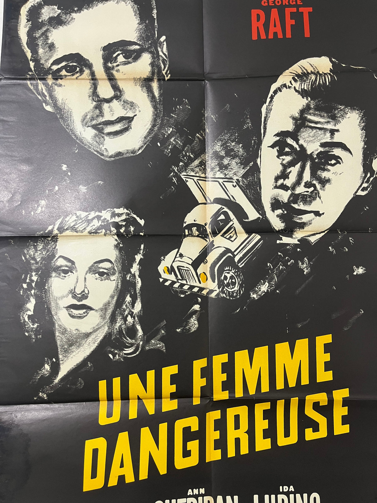 Une Femme Dangereuse – Affiche de Film Vintage Originale