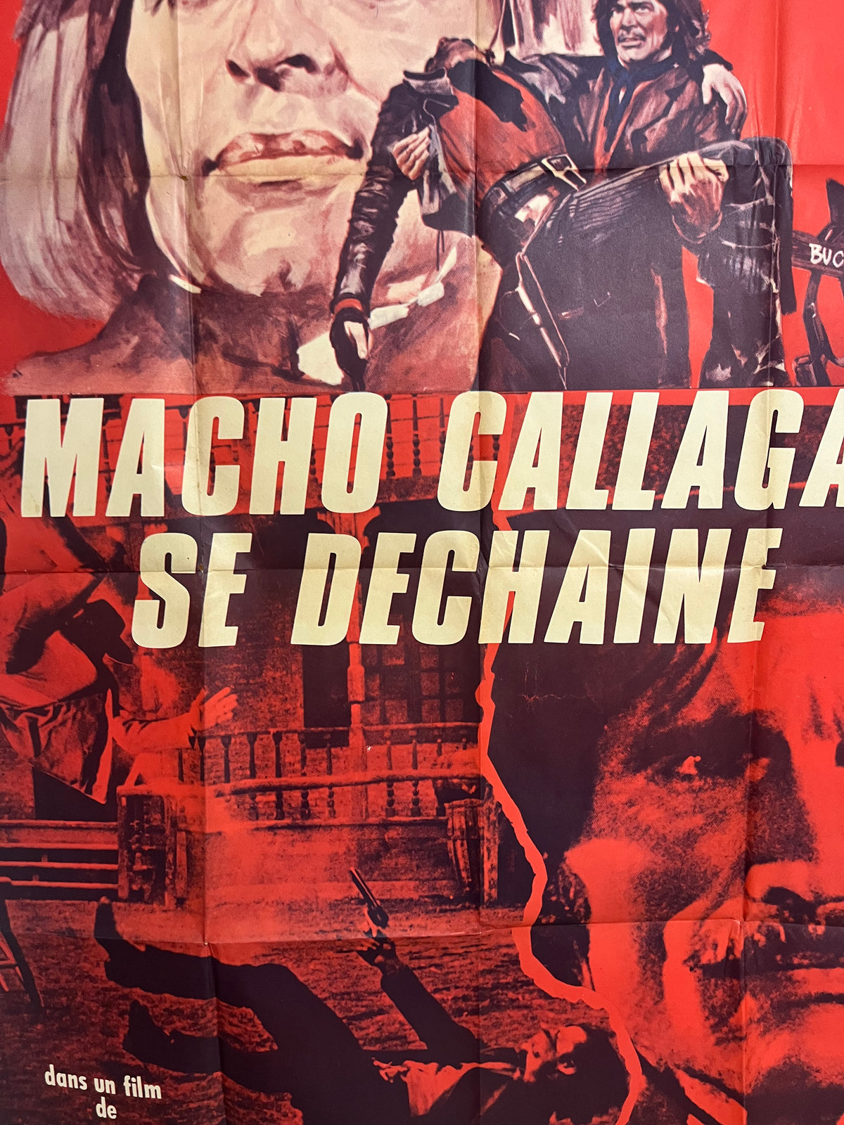 Affiche original de film Macho Callagan de dechaine