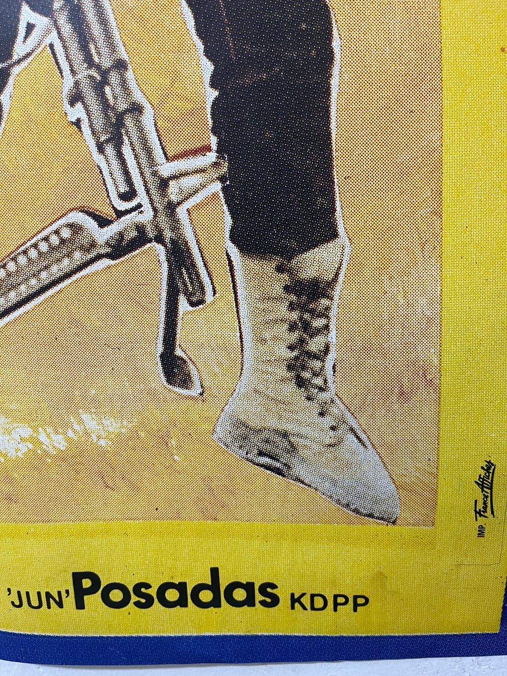 Affiche vintage originale du film Death Squad