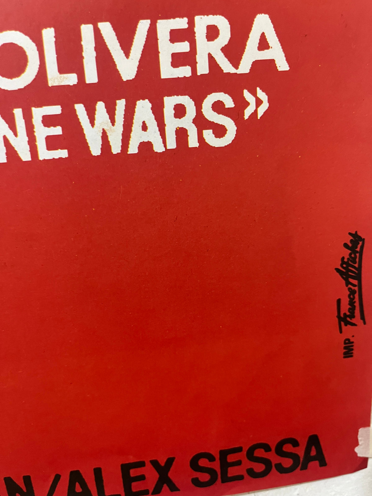Cocaine Wars – Affiche de Film Vintage Originale