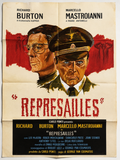 Affiche de film vintage Représailles – Richard Burton & Marcello Mastroianni