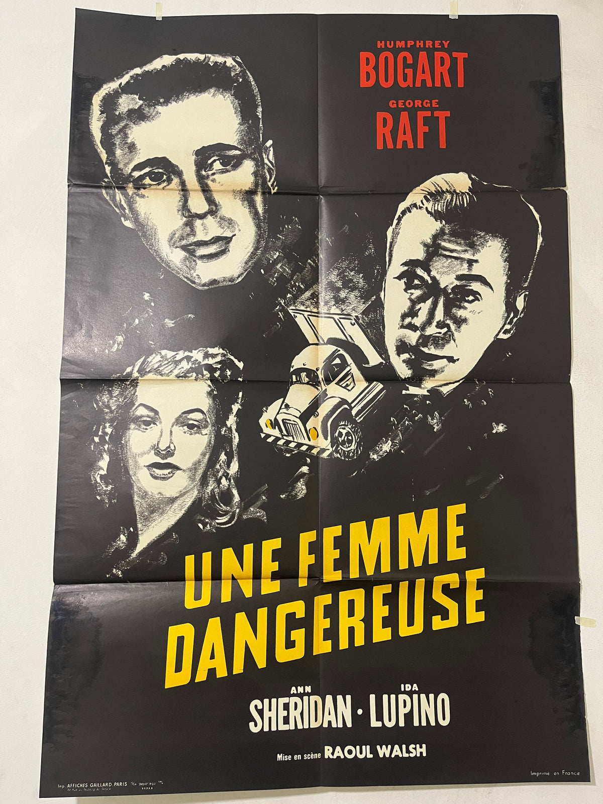 Une Femme Dangereuse – Affiche de Film Vintage Originale