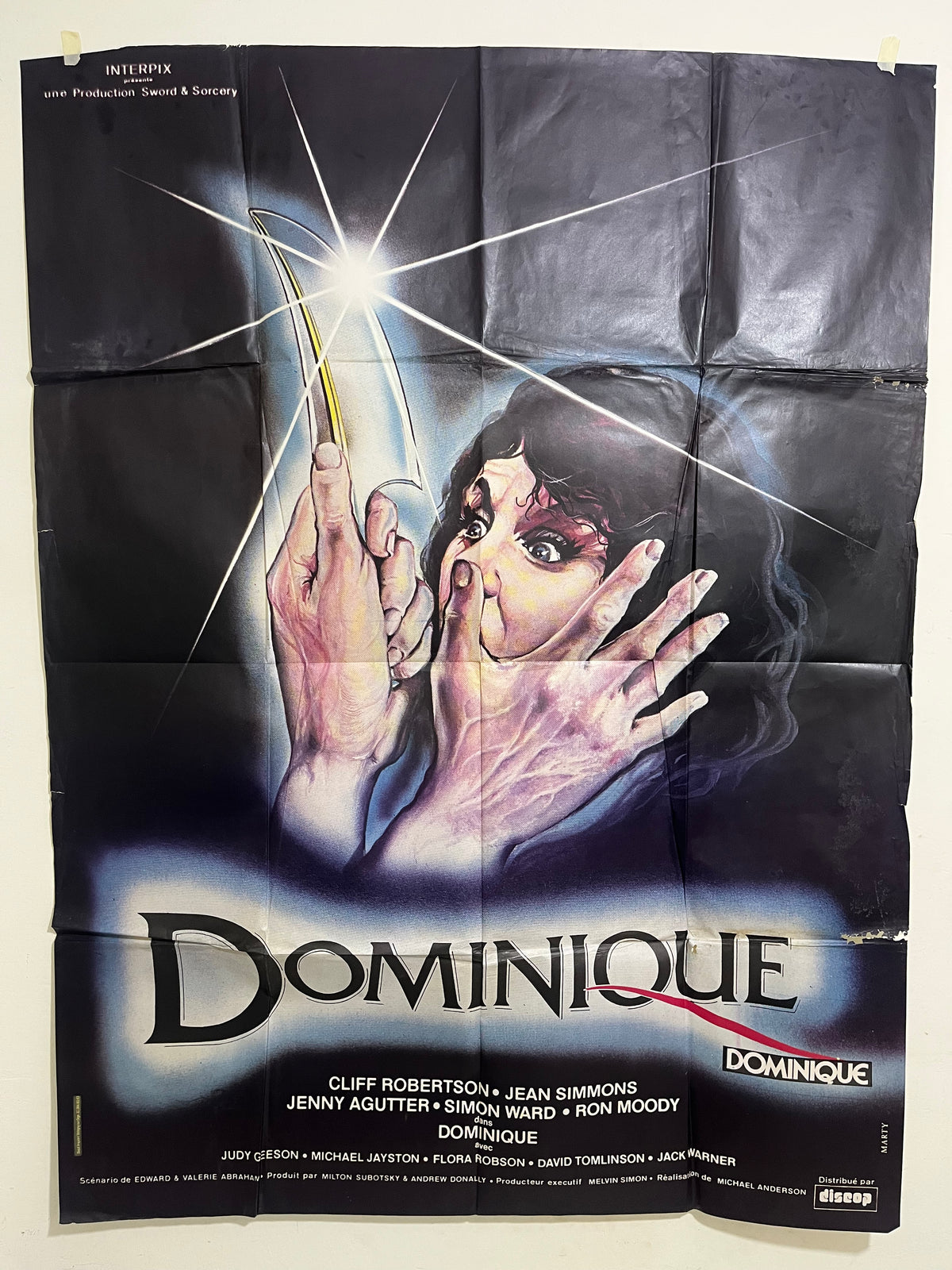 Dominique — Affiche de cinéma vintage