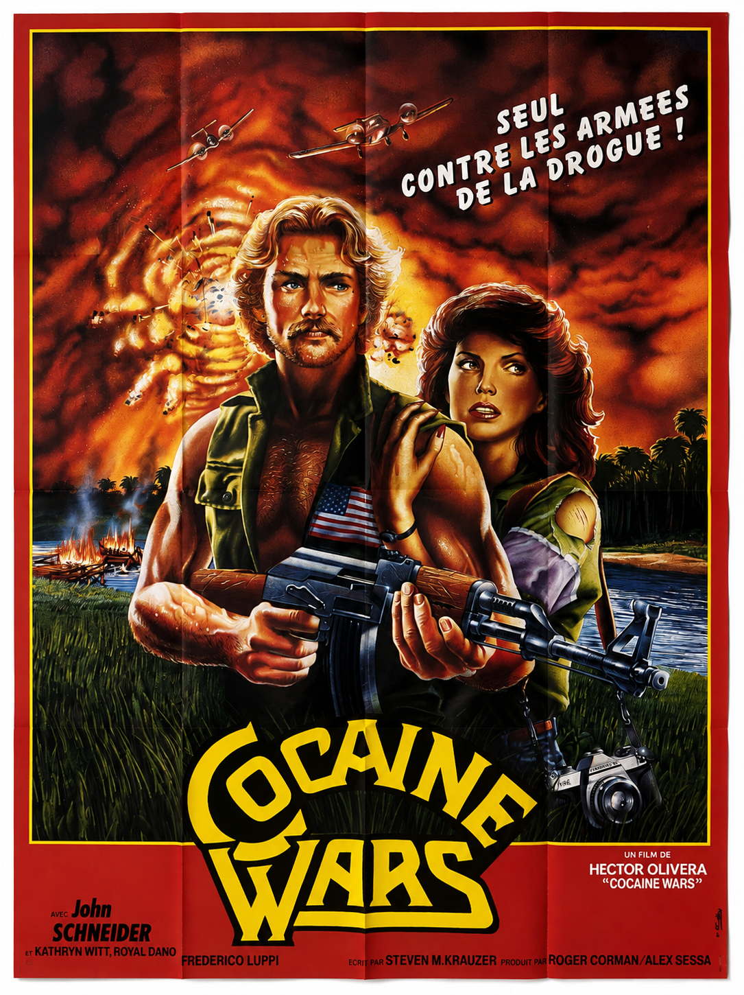 Cocaine Wars – Affiche de Film Vintage Originale