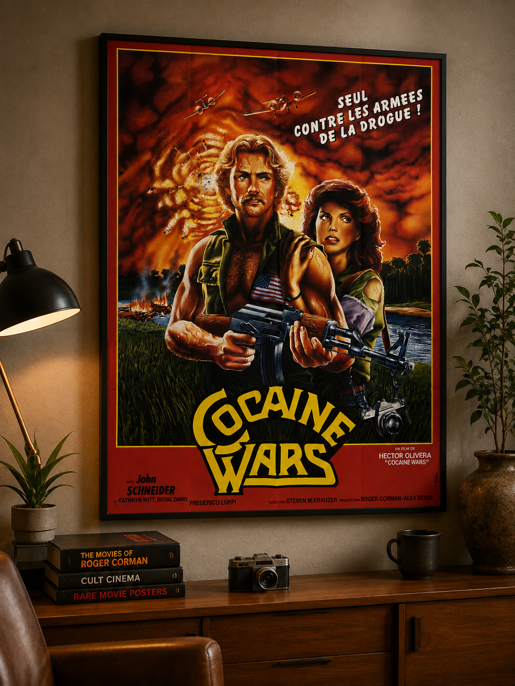 Cocaine Wars – Affiche de Film Vintage Originale