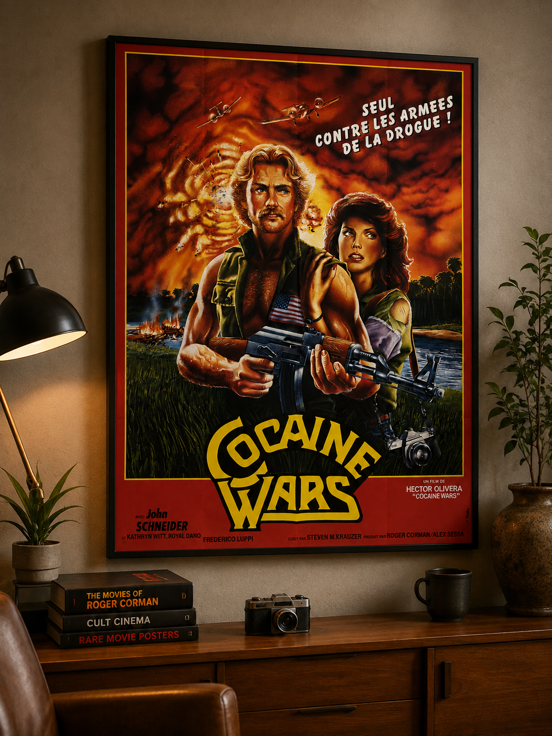 Cocaine Wars – Affiche de Film Vintage Originale