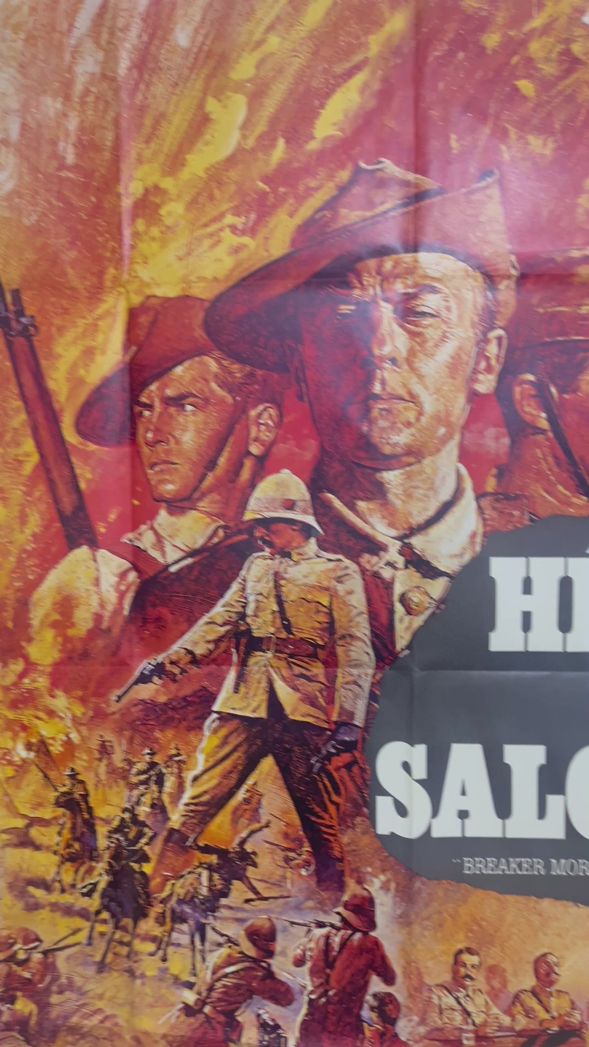 Affiche de film vintage Héros ou Salopards – Breaker Morant