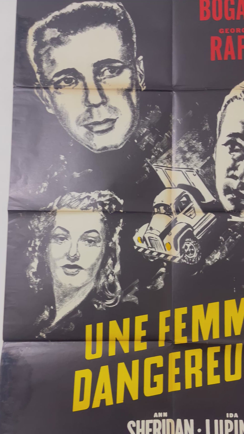 Une Femme Dangereuse – Affiche de Film Vintage Originale