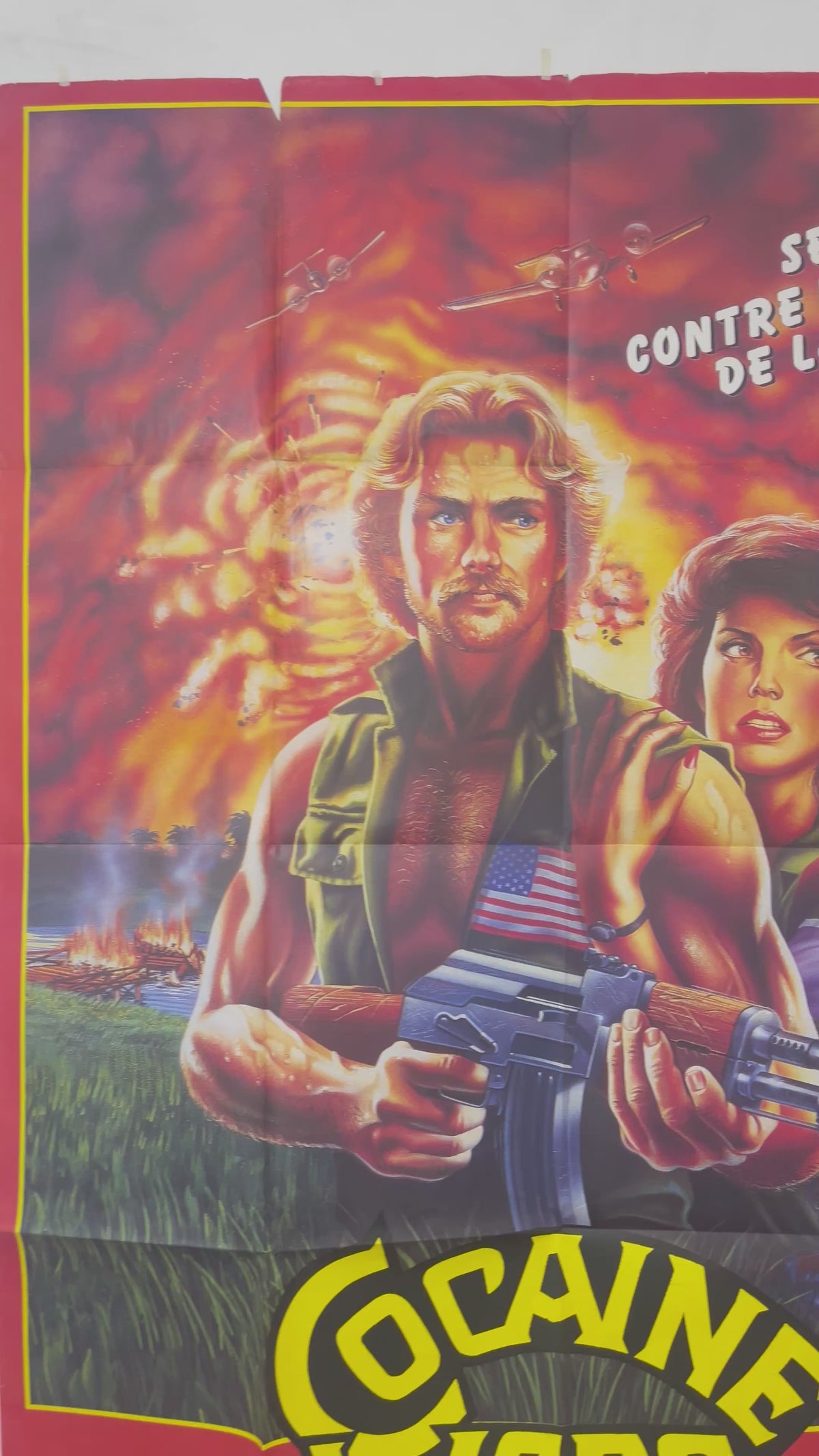 Cocaine Wars – Affiche de Film Vintage Originale